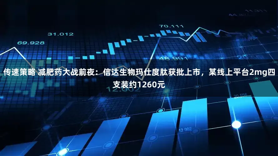 传速策略 减肥药大战前夜：信达生物玛仕度肽获批上市，某线上平台2mg四支装约1260元