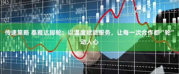 传速策略 泰雅达脚轮：以温度赋能服务，让每一次合作都“轮”动人心
